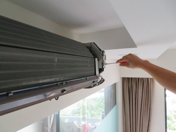Air conditioning repair for a home resident