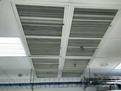 Aircon ducting in Jurong West office of Singapore