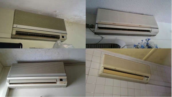 Old air conditioners